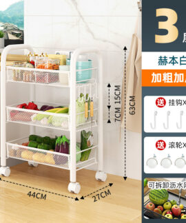Xe Đẩy Rau Quả Nhiều Tầng