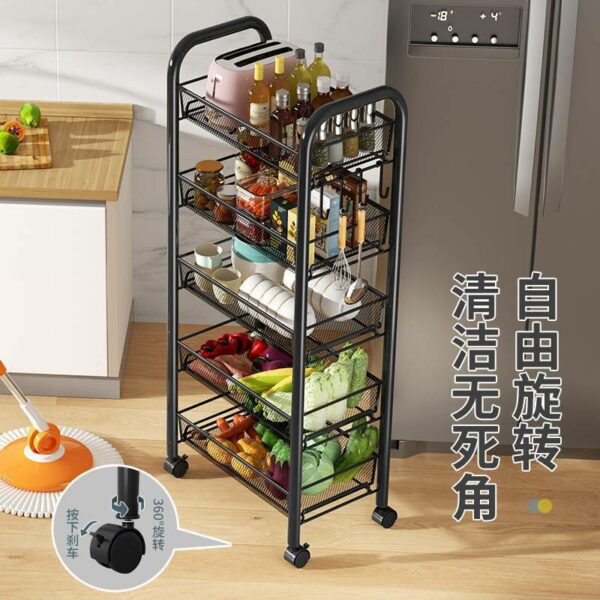 Xe Đẩy Rau Quả Nhiều Tầng