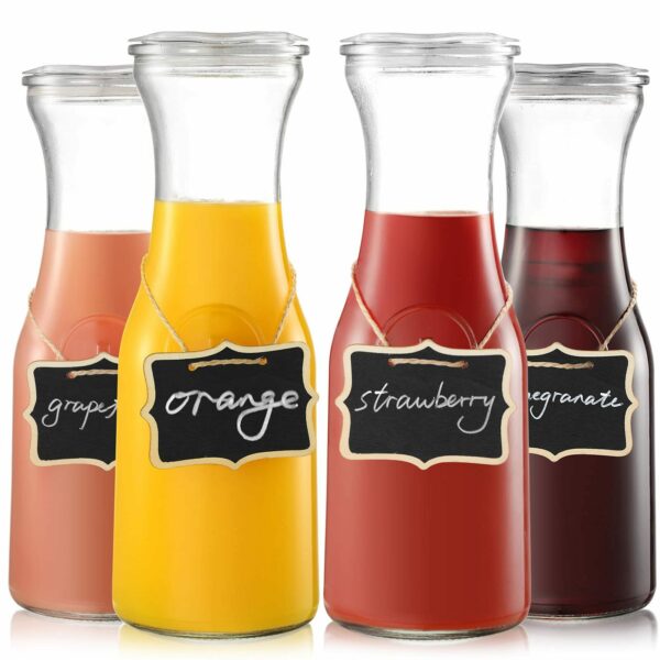 Chai thủy tinh miệng rộng 350–1.000 ml