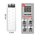 Hũ rắc gia vị thủy tinh 200–500 ml