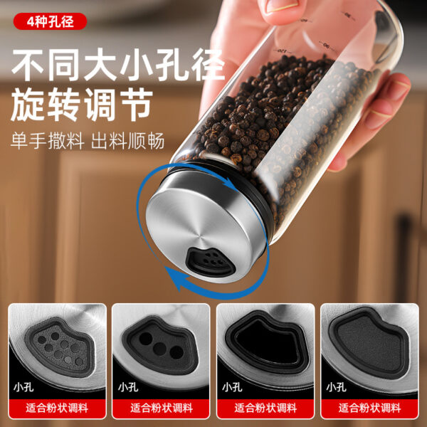 Hũ rắc gia vị thủy tinh 200–500 ml
