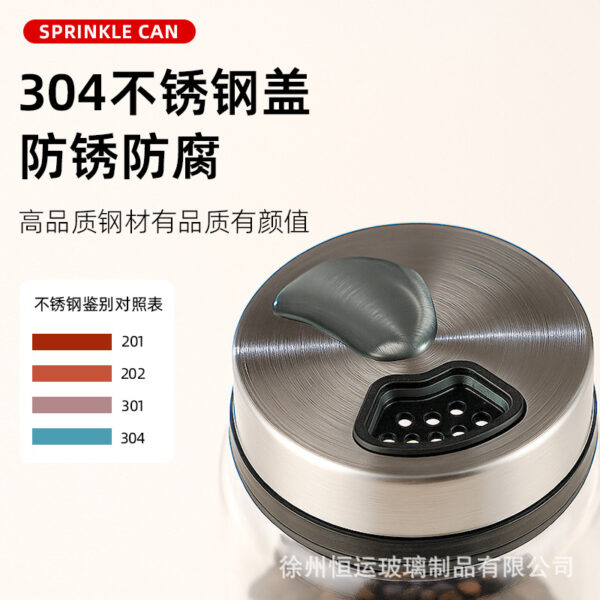 Hũ Thủy Tinh Rắc Gia Vị Dáng Thẳng