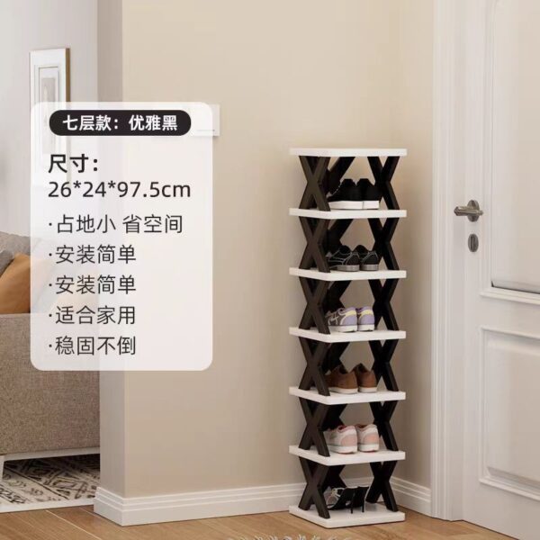 Kệ Giày Hẹp Nhiều Tầng Nhiều Màu