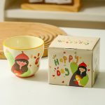 Cốc sứ hình quả bầu cho gia đình 300 ml