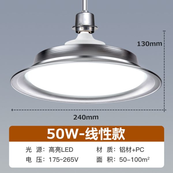 Đèn LED UFO nhà xưởng E27 30–200 W