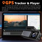 Camera hành trình 4K trước và 1080P sau