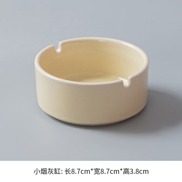 Gạt tàn sứ hai khe nhiều màu