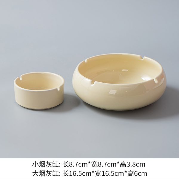 Gạt tàn sứ hai khe nhiều màu