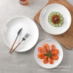 Đĩa sâu sứ trắng dày nhiều cỡ