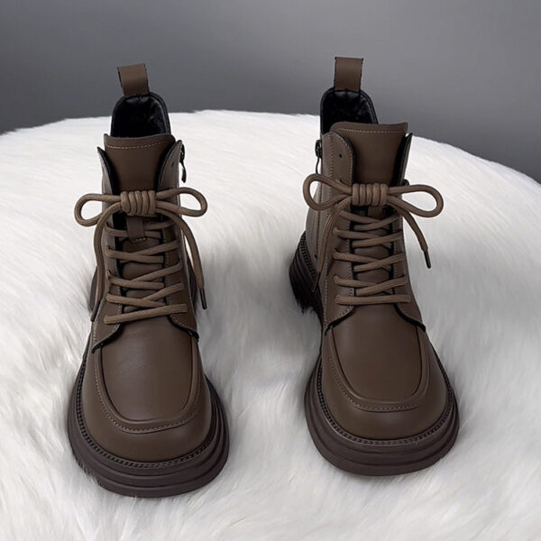 Boots nữ đế dày lót ấm mùa đông