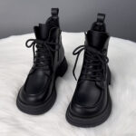 Boots nữ đế dày lót ấm mùa đông