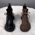 Boots nữ đế dày lót ấm mùa đông