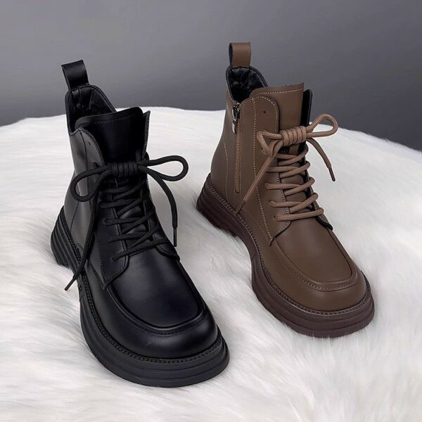 Boots nữ đế dày lót ấm mùa đông