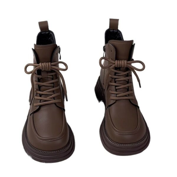 Boots nữ đế dày lót ấm mùa đông