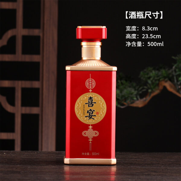 Chai Thủy Tinh Trang Trí Tiệc Cưới