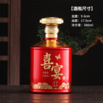 Chai Thủy Tinh Trang Trí Tiệc Cưới