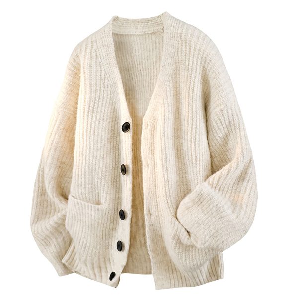 Áo len nam oversize dáng rộng phong cách thư giãn