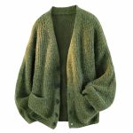 Áo len nam oversize dáng rộng phong cách thư giãn