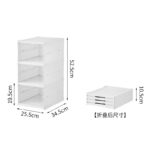 Tủ hộp giày PP gấp liền khối