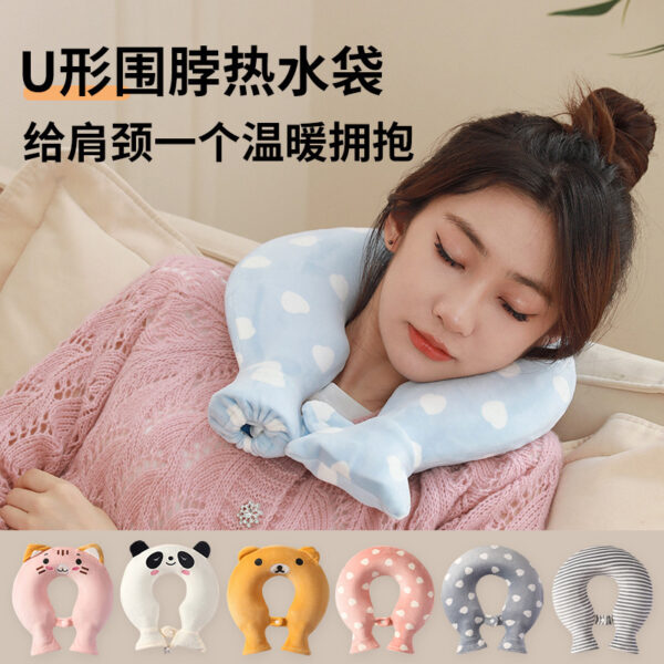 Túi chườm nước nóng lạnh chữ U dung tích lớn