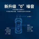 Bộ đèn sợi quang nội thất ô tô bảy màu USB