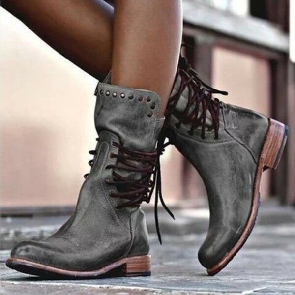 Boots nữ cỡ lớn lót ấm mùa đông