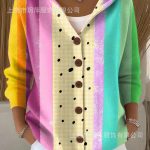 Áo hoodie nữ in họa tiết 3D có mũ