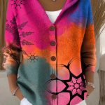 Áo hoodie nữ in họa tiết 3D có mũ