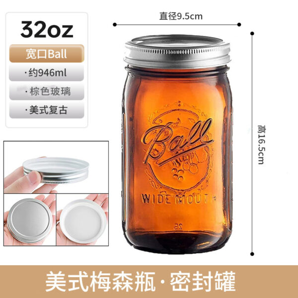 Hũ Mason thủy tinh 473–1.800 ml