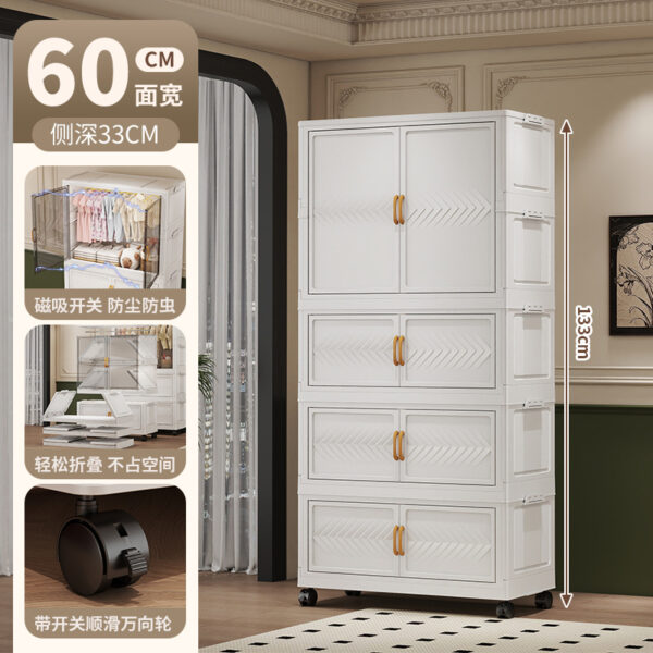 Tủ quần áo trẻ em kèm hộp gấp