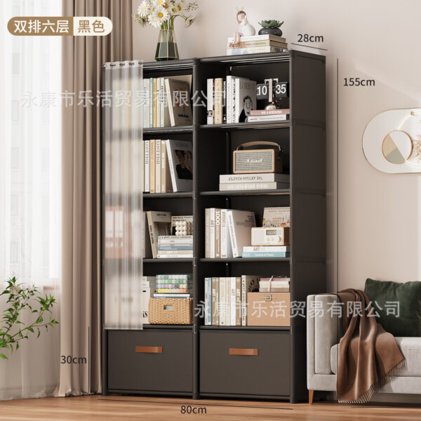 Tủ Sách Chống Bụi Có Ngăn Kéo