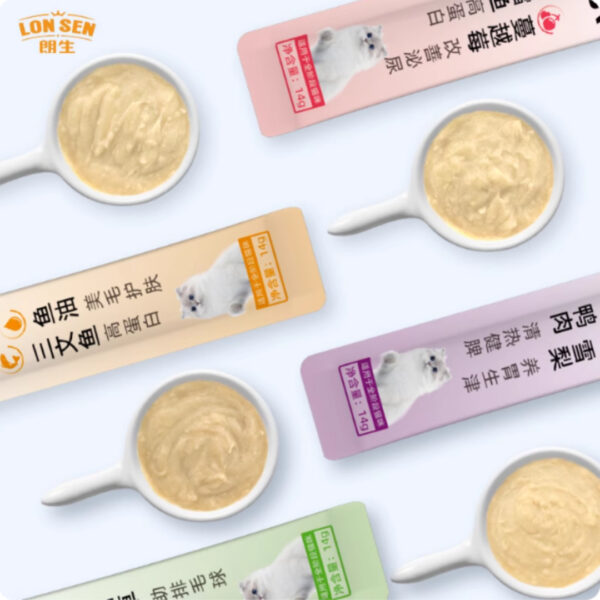 Súp thưởng cho mèo nhiều công thức
