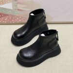 Boots Chelsea nữ đế dày lót ấm