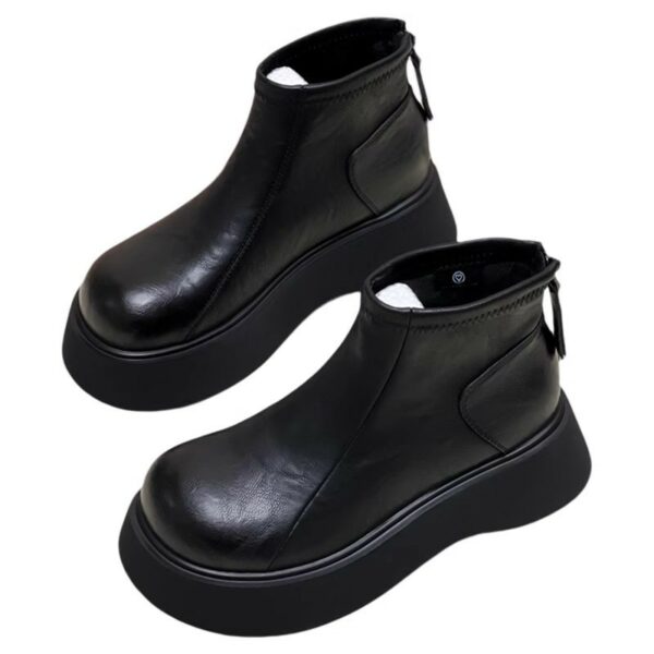 Boots Chelsea nữ đế dày lót ấm