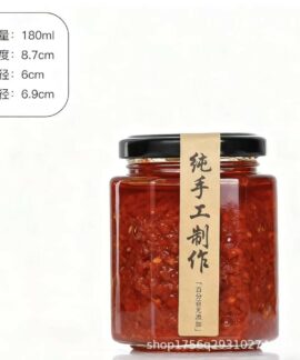 Bộ Hũ Thủy Tinh Lục Giác Đựng Mật Ong