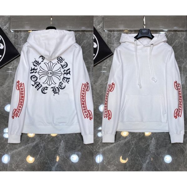 Áo hoodie nam cotton dệt vòng thêu họa tiết