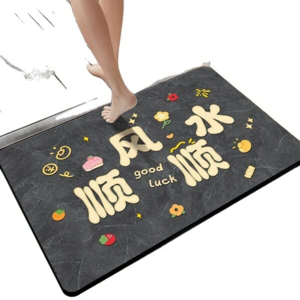 Thảm họa tiết chữ vân đá nhiều kích thước