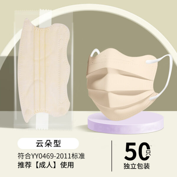 Khẩu trang y tế dáng cánh bướm nhiều màu
