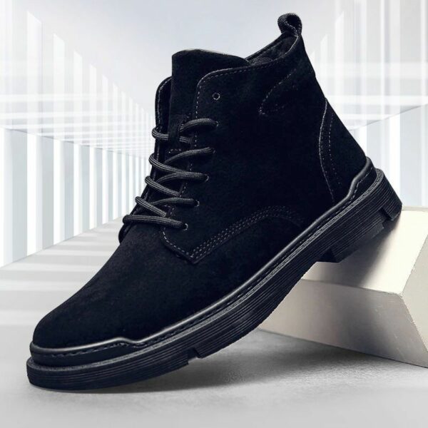 Boots nam lót ấm đế dày
