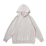 Áo hoodie nam 350 g cotton hiệu ứng vintage