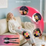 Đai massage đầu gối ánh sáng đỏ sưởi điện đa năng