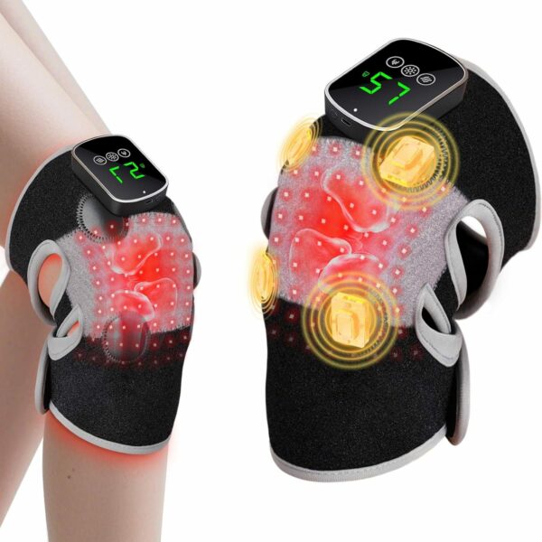 Đai massage đầu gối ánh sáng đỏ sưởi điện đa năng