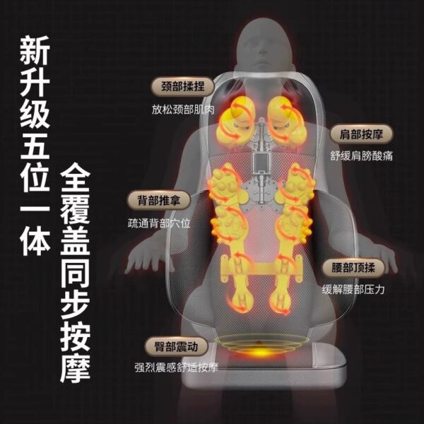 Đệm massage cổ vai lưng ZP-321, nhiều cấu hình
