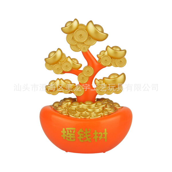 Cây tài lộc năng lượng mặt trời tự chuyển động