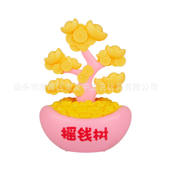 Cây tài lộc năng lượng mặt trời tự chuyển động