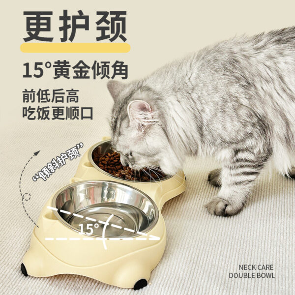 Bộ Bát Đôi Chống Tràn Cho Chó Mèo