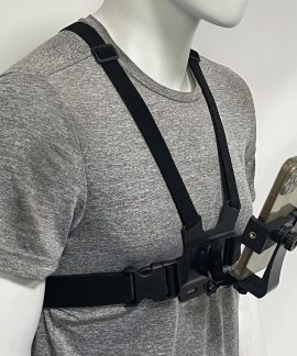 Đai Đeo Ngực Cho Camera Hành Động Và Điện Thoại, Quay Góc Nhìn Thứ Nhất, Có Kẹp Điện Thoại, Dùng Livestream, Đạp Xe, Ngoài Trời