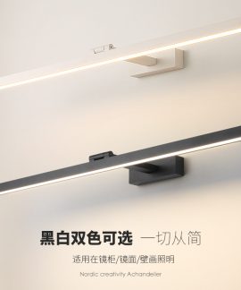 Đèn LED gương dài 40–80 cm cho phòng tắm