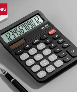 Máy tính Deli T18 pin mặt trời