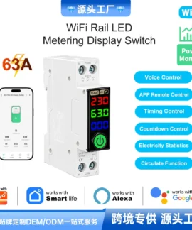 Cầu Dao WiFi INMAICH LED 63A 1 Mẫu Chất Lượng Cao Dễ Lắp Đặt Tiết Kiệm Điện Giá Sỉ